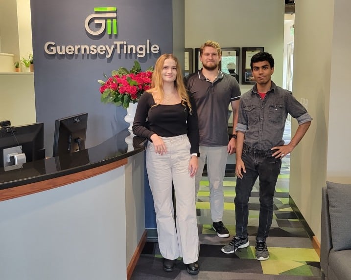 Michelle Sterling and GuernseyTingle Interns Image