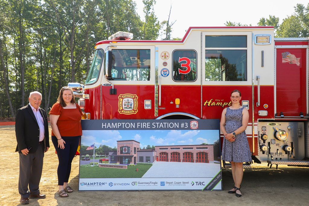 Hampton Fire Station 3 in Wythe